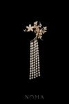 Flowery Branch Earpiece - Gold (Left)