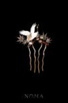 Crane Maple Haircomb - Gold