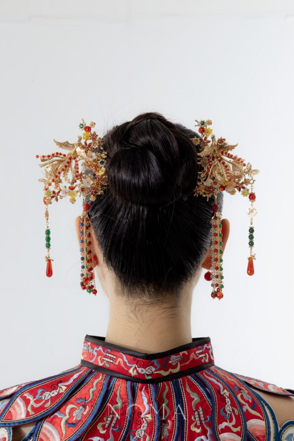 CHN-202400025-Flying-Phoenix-Floral-Galore-Hairpin-Pair-Gold-1-pair-1