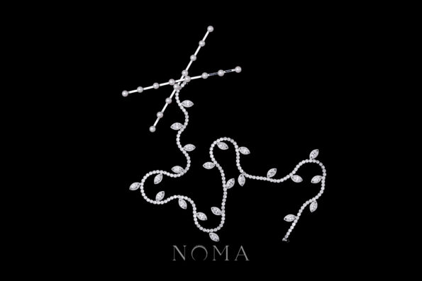 DJW-202300009-Marquise-Halo-Round-Hair-Chain-Rhodium-White-Gold-1