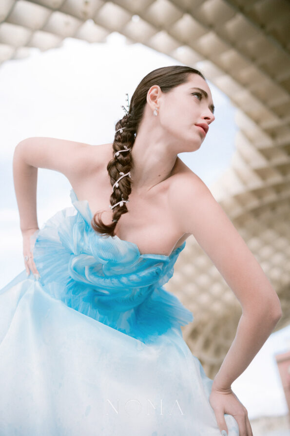 DJW-202300009-Marquise-Halo-Round-Hair-Chain-Rhodium-White-Gold-3