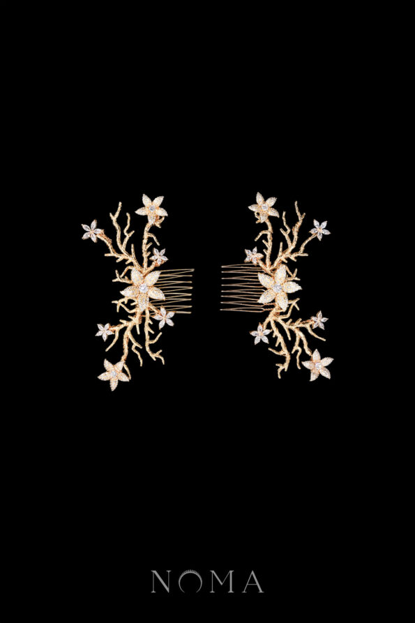 ACC-202400007-Paved-Flower-Simple-Branch-Side-Hairvine-Pair-Gold-1-pair