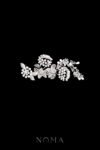 Flora et Perle Hairvine/Brooch - White Gold