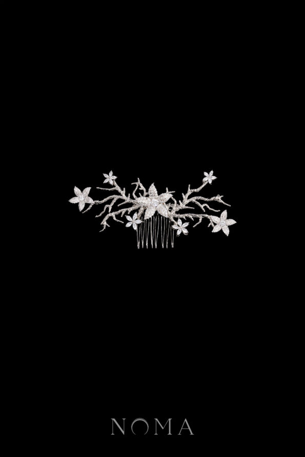 ACC-202400038-Paved-Flower-Simple-Branch-Side-Hairvine-White-Gold-Right