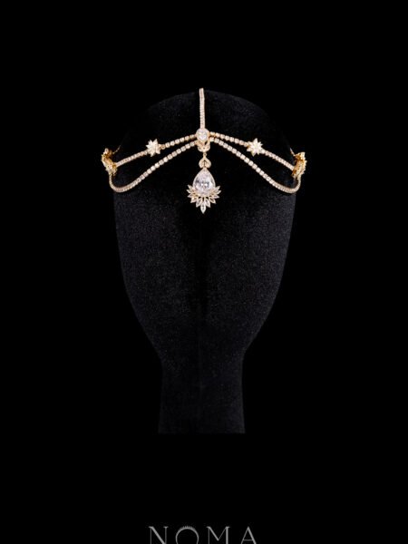 The Night is Young Headpiece - Gold