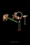 Pagoda Symphony Jade Set - Gold (3 pcs)