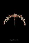 CHN-202400028-Phoenix-Lotus-Blossom-HeadbandBelt-Gold