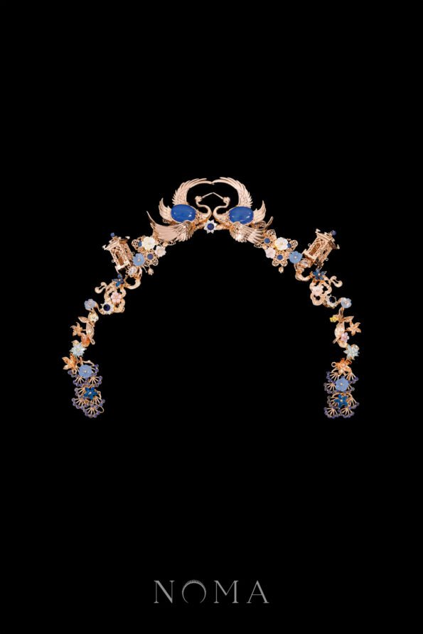 CHN-202400049-Oval-Crane-Cloud-Pagoda-Crown-Gold-Sapphire-3