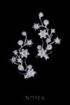 ACC-202300049-Snowflakes-Branch-Side-Hairvine-Pair-White-Gold-1-pair