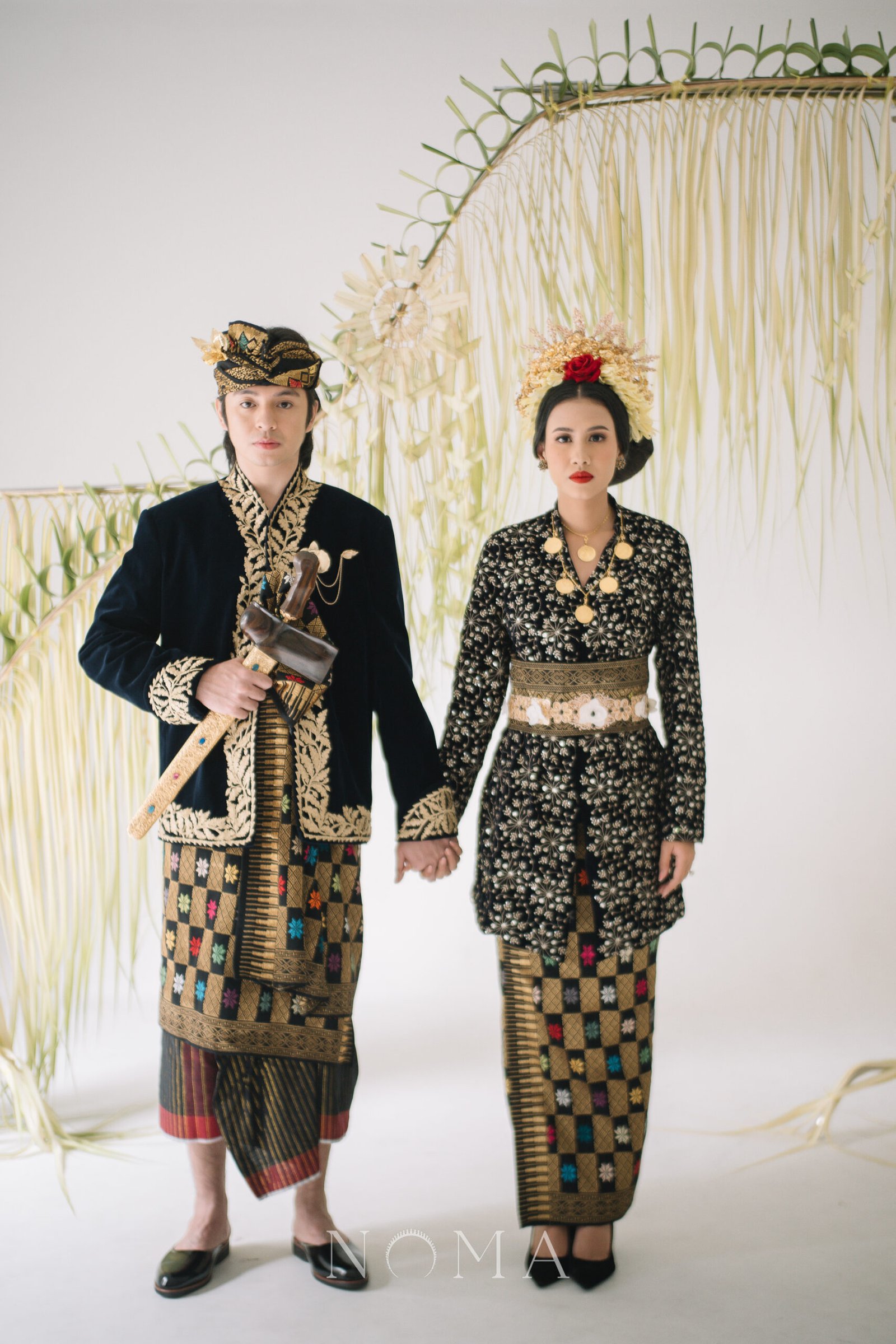 Ukiran Kemesraan Anggrek Belt - Gold