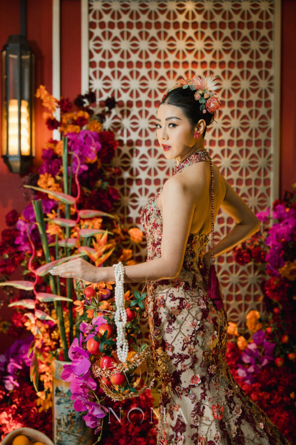 CHN-202300042-Crane-Orchid-Flower-Basket-Bag-Gold-Pink