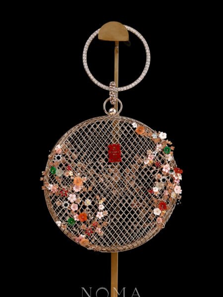 Happiness Garden Clutch - Gold