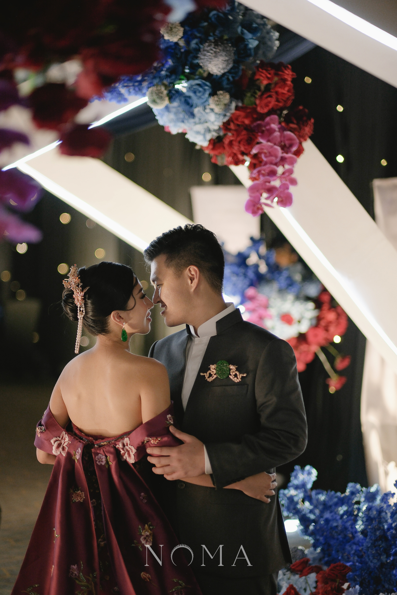 CHN-202300103-Twin-Dragon-Unique-Jade-Brooch-Gold-Jade