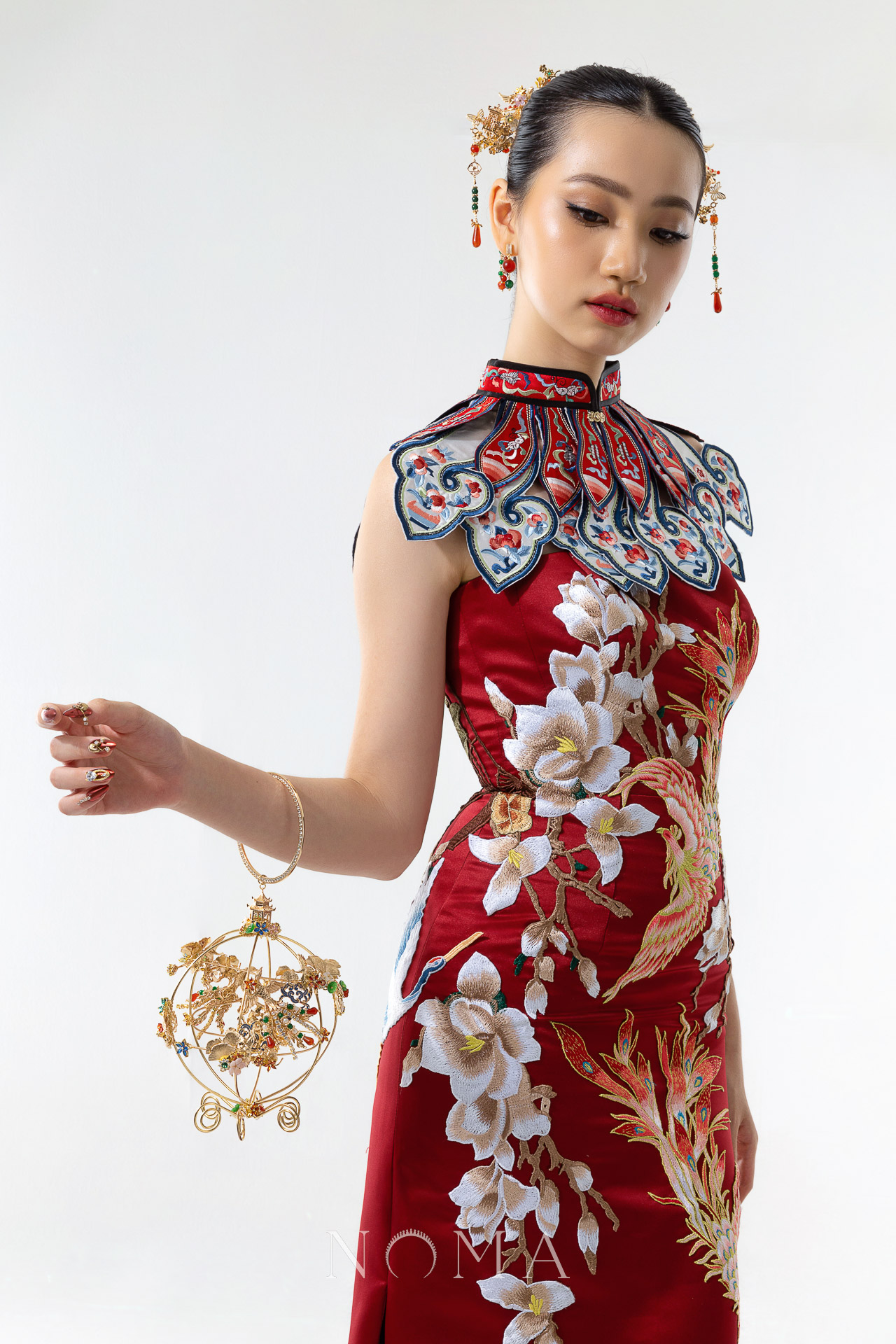 CHN-202400027-Phoenix-Cloud-Ginkgo-Carriage-Handpiece-Gold