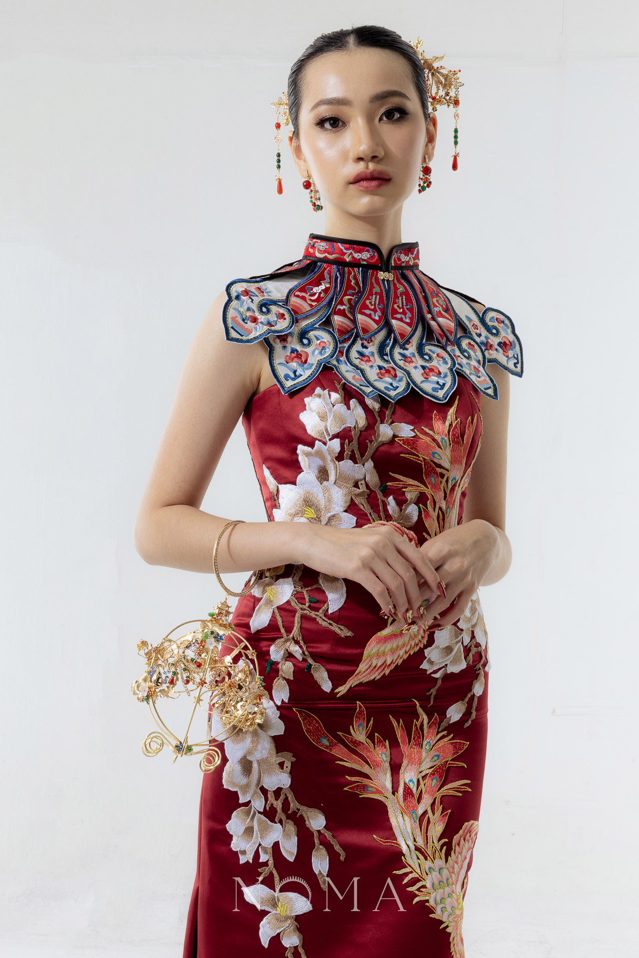 CHN-202400027-Phoenix-Cloud-Ginkgo-Carriage-Handpiece-Gold