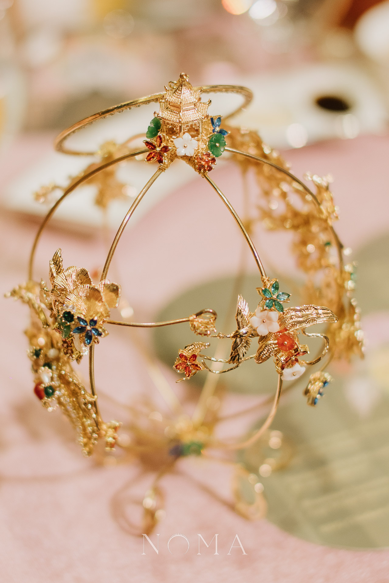 CHN-202400027-Phoenix-Cloud-Ginkgo-Carriage-Handpiece-Gold