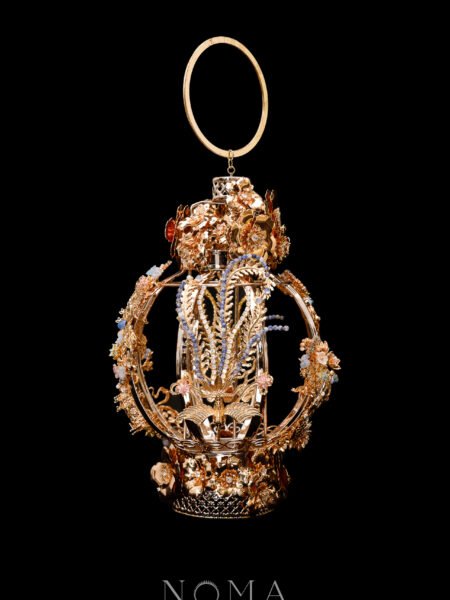 All Heavenly Creatures Lantern - Gold, Blue