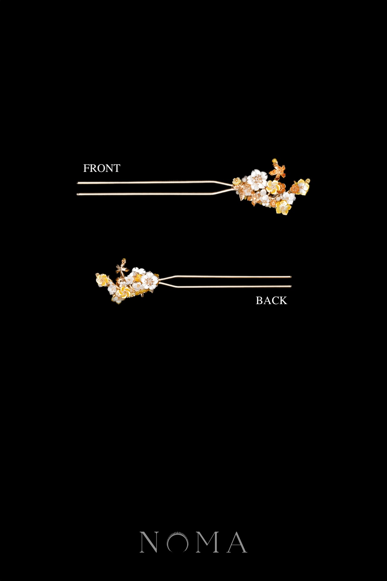 CHN-202400190-Golden-Blossom-Floral-Hairpin-Gold-Yellow