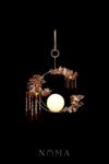 The Moon Represents My Heart Lantern - Gold