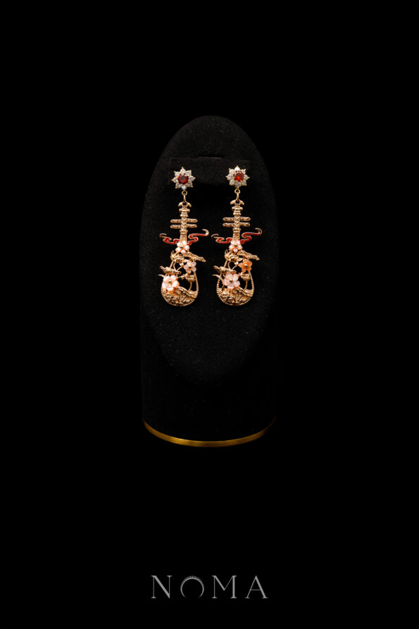 CHN-202400235-Instrumental-Harmony-Earrings-Gold-Ruby