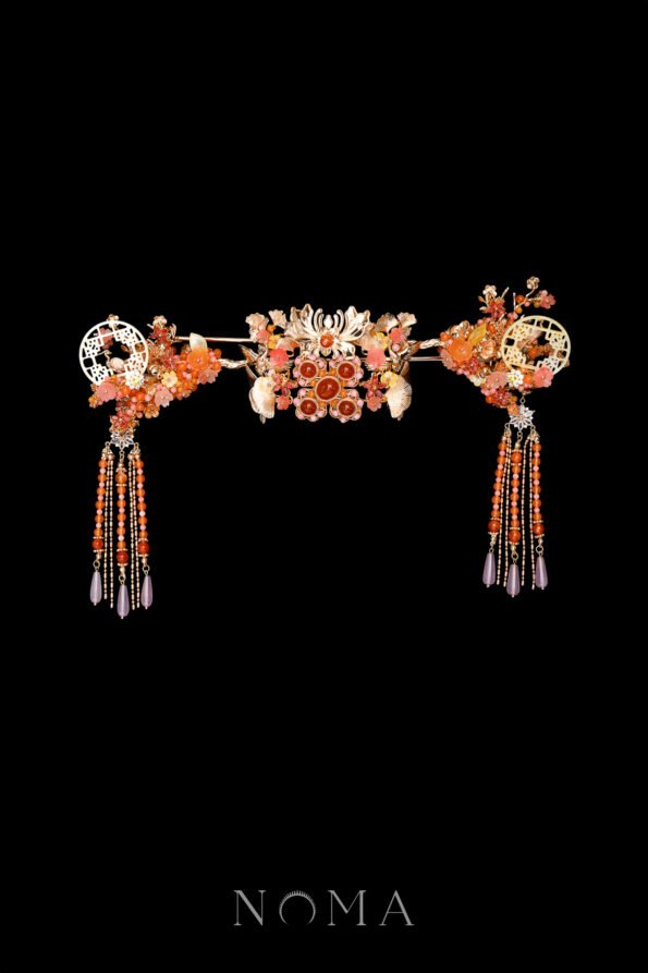 CHN-202400290-Crane-and-Bird-Full-Set-Gold-3-pcs