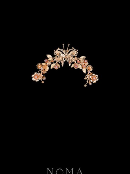Heritage Butterfly Hairvine - Gold