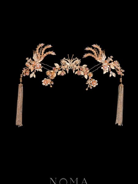 Heritage Butterfly Phoenix Petals Simple Set - Gold (3 pcs)