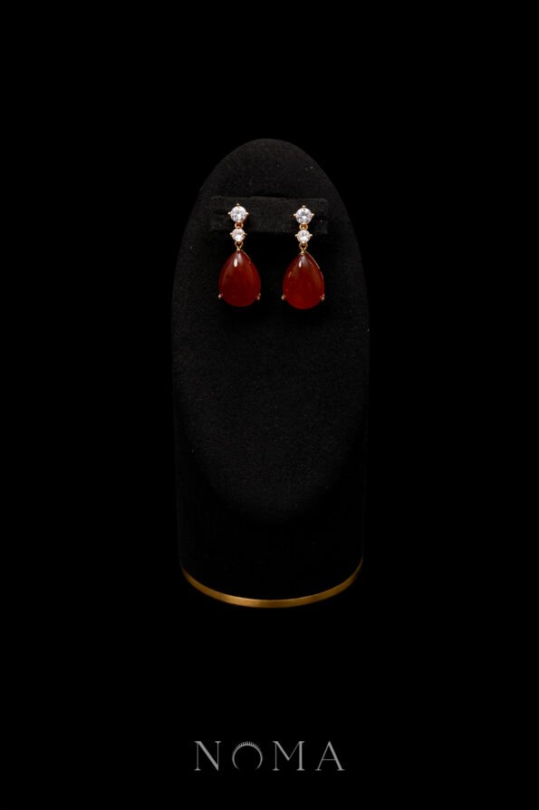 JJW-202400028-Pear-Heart-Raindrop-Earrings-18k-Yellow-Gold-Red-Jade