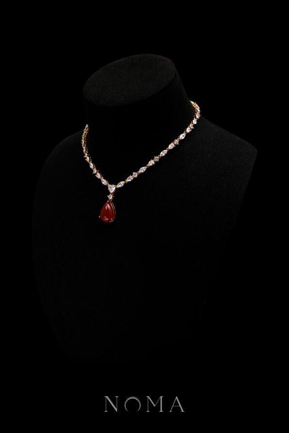 JJW-202400030-Pear-Heart-Raindrop-Necklace-18k-Yellow-Gold-Red-Jade-1