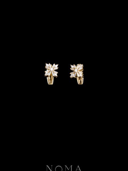 Sparkle Cufflinks - 18k Yellow Gold