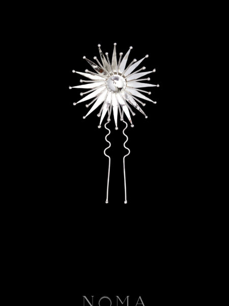 Constellation Pin L - Rhodium White Gold