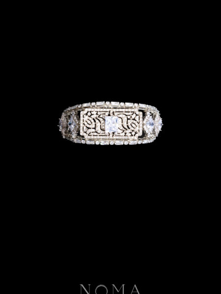 Radiance Princess Cuff - White Gold