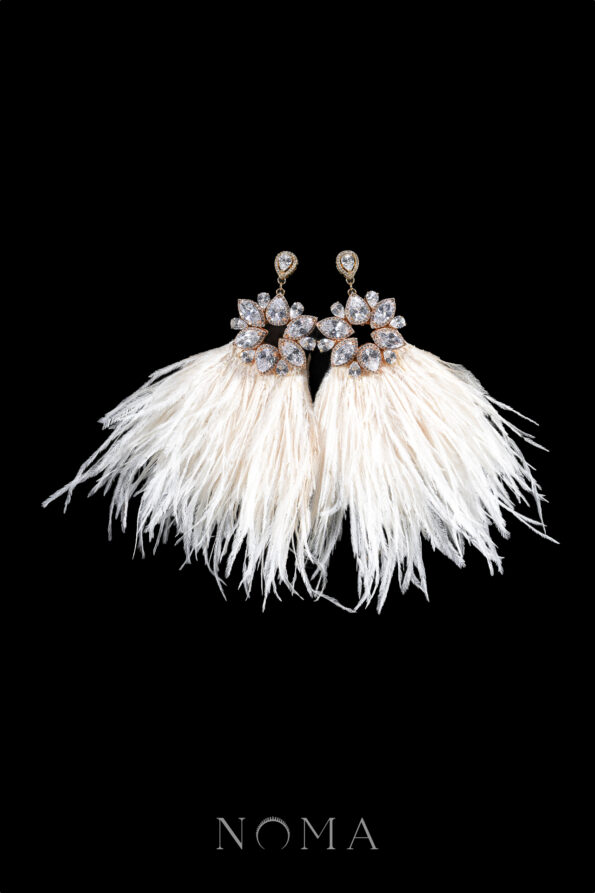 ACC-202200075-Odette-Feathery-Earrings-Gold-White