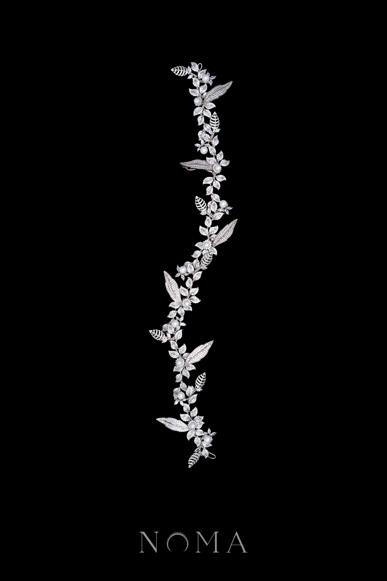 ACC-202300066-Paved-Twigs-Pearl-Single-Hairvine-or-Belt-White-Gold