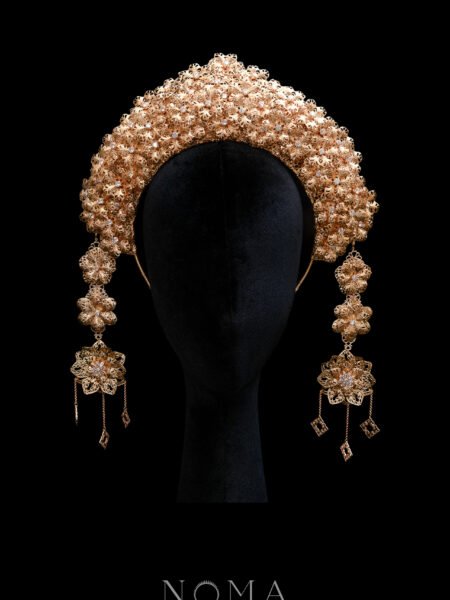 Keindahan Dewata Headdress - Gold
