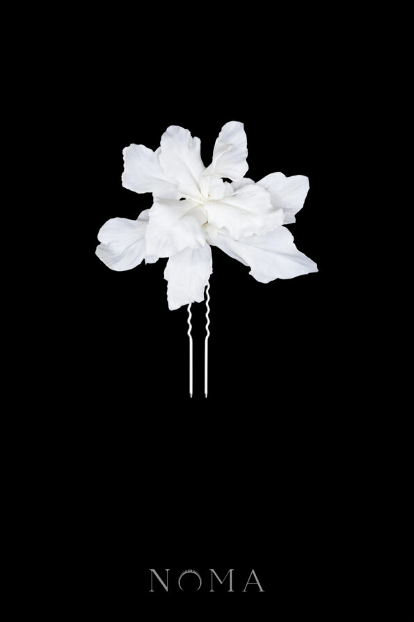 FLR-202400024-CC-Floral-Cascade-Hairpin-White-Silver-White-2