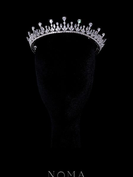 Feminine Crown - Rhodium White Gold