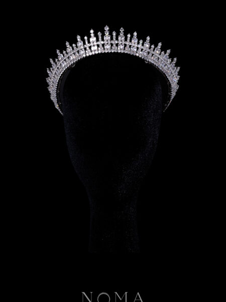 Helios Crown - Rhodium White Gold