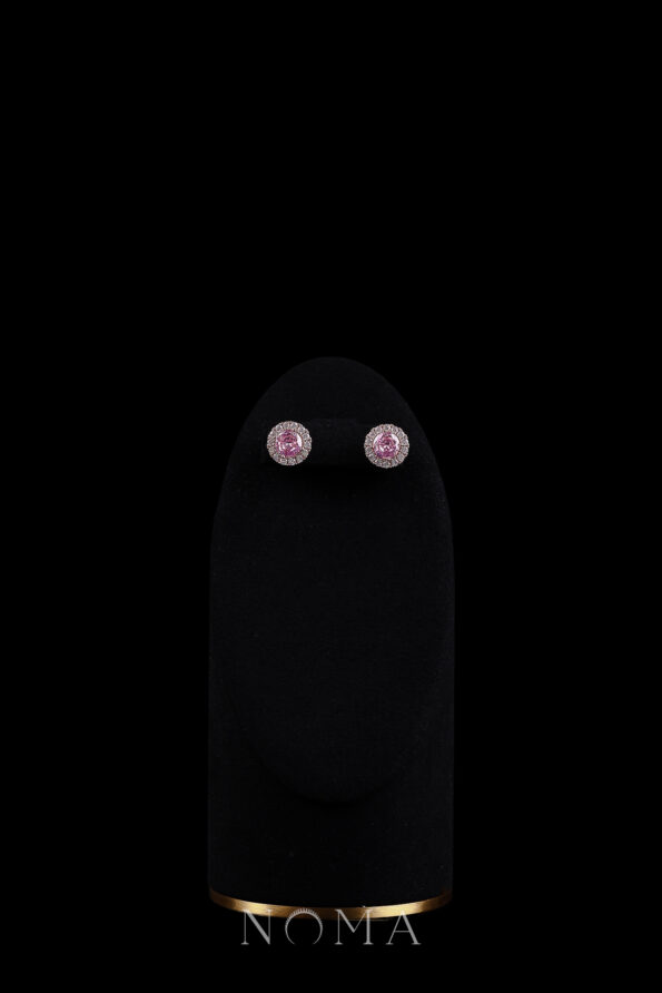 DJW-202300014-Classic-Round-15-ct-Halo-Earrings-18k-Rose-Gold-Pink-Diamond