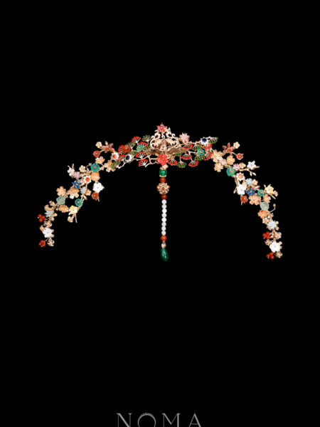 Phoenix Lotus Blossom Headband or Belt - Gold