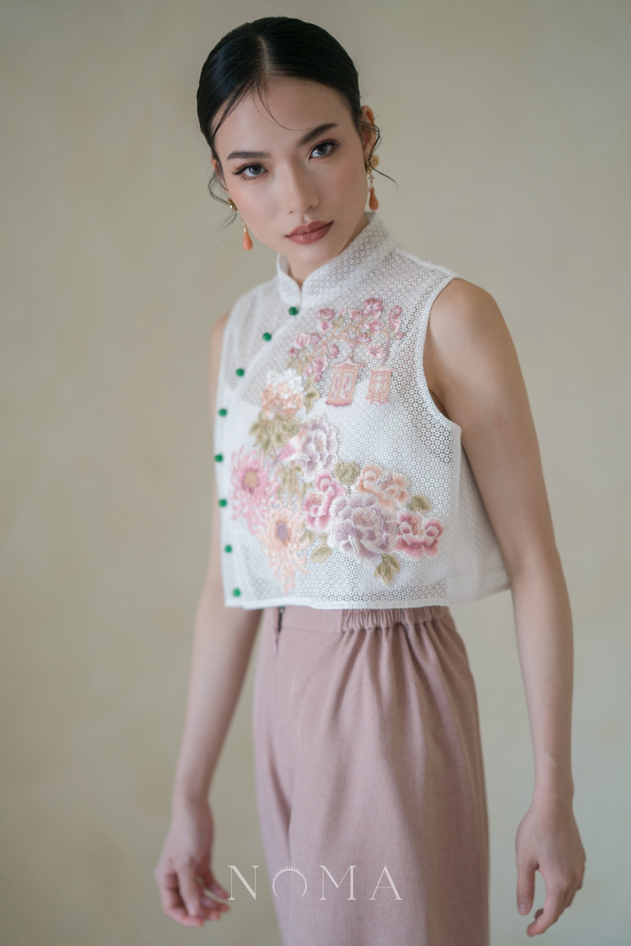 CHN-202600011-Lunar-Golden-Peony-Pear-Bud-Jade-Earrings-Gold-Coral-Jade