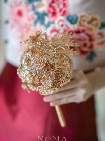 Phoenix Pairing Bouquet - Gold